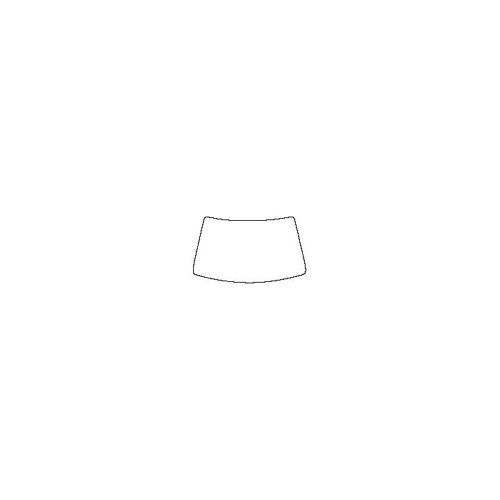 BYD Tang New Energy Windows 2019 - Windshield (outside) (without mirror cutout , Edge exceeds the innder side of black cermic by