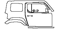 (right) Door+Rear Fender+Side Skirt