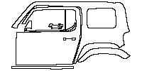 (left) Door+Rear Fender+Side Skirt