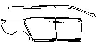 (right)Door+Side Skirt+Rear Fender