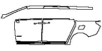 Buick GL8 Avenir 艾维亚 Exterior 2023 - (left)Door+Side Skirt+Rear Fender (with ''Avenir'' emblem on door)