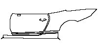Bentley Continental Exterior 2016 - (left) Door+Side Skirt+Rear Fender