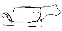 (left) Door+Side Skirt+Rear Fender