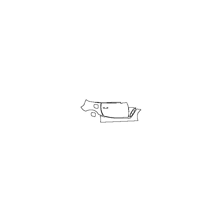 (right) Door+Side Skirt+Rear Fender