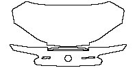 BMW Z4 Base 2009 - Trunk Lid (With"Z4""Sdrivexxi"word mark)