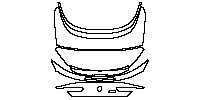 BMW 8 Series Convertible 2020 - Trunk Lid (With M carbon package，With''M8 Competition''model emblem)