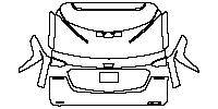 Cadillac XT6 Sport 2020 - Trunk Lid (With“XT6”“28T”“AWD”“上汽通用”word mark)