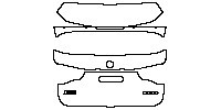BMW iX3 M Sport 2021 - Trunk Lid (with ''iX3'' , ''华晨宝马'' emblems)