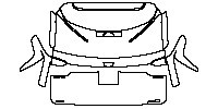 Cadillac XT6 Sport 2020 - Trunk Lid (With“XT6”“28T”“AWD”“上汽通用”word mark)