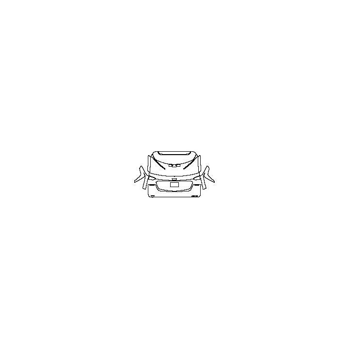 Cadillac XT6 Sport 2020 - Trunk Lid (With“XT6”“28T”“AWD”“上汽通用”word mark)