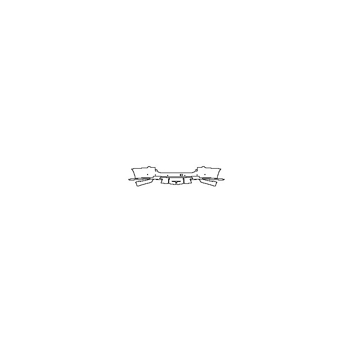 Cadillac Escalade Standard Wheelbase 2015 - Rear Bumper