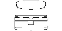 Cadillac Escalade ESV 2015 - Trunk Lid (with ''Esclade'' ''600'' model emblem)