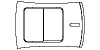 Cadillac CT6 Exterior 2023 - Roof (antenna cut-out for antenna with camera)
