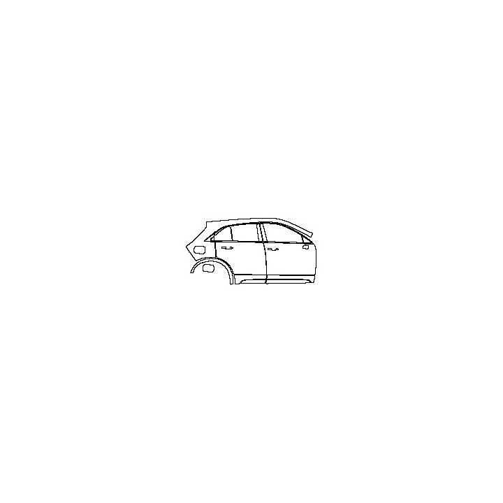 (right) Door+Rear Fender+Side Skirt