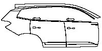(right) Door+Rear Fender+Side Skirt