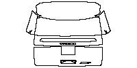 Chevrolet Tahoe Exterior 2021 - Trunk Lid (with ''TAHOE'' ''RST'' emblem)