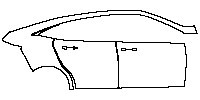 Dongfeng Shine Exterior 2023 - (right) Door+Rear Fender+Side Skirt
