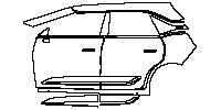 (left) Door+Rear Fender+Side Skirt