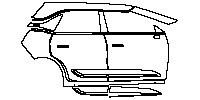 (right) Door+Rear Fender+Side Skirt