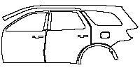 (left)Door+Rear Fender