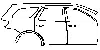 (right)Door+Rear Fender