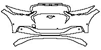 Ford Mach-E Select 2021 - Bumper+Headlamp