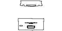 Ford Bronco Sport Base 2021 - Trunk Lid (with ''BRONCO SPORT'' ''Ford'' emblem,with elliptical marker)