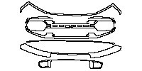 Ford Bronco Sport Heritage Limited 2021 - Bumper+Headlamp