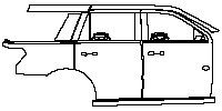 (right) Door+Rear Fender+Side Skirt
