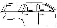 (right) Door+Rear Fender