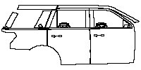 (right) Door+Rear Fender