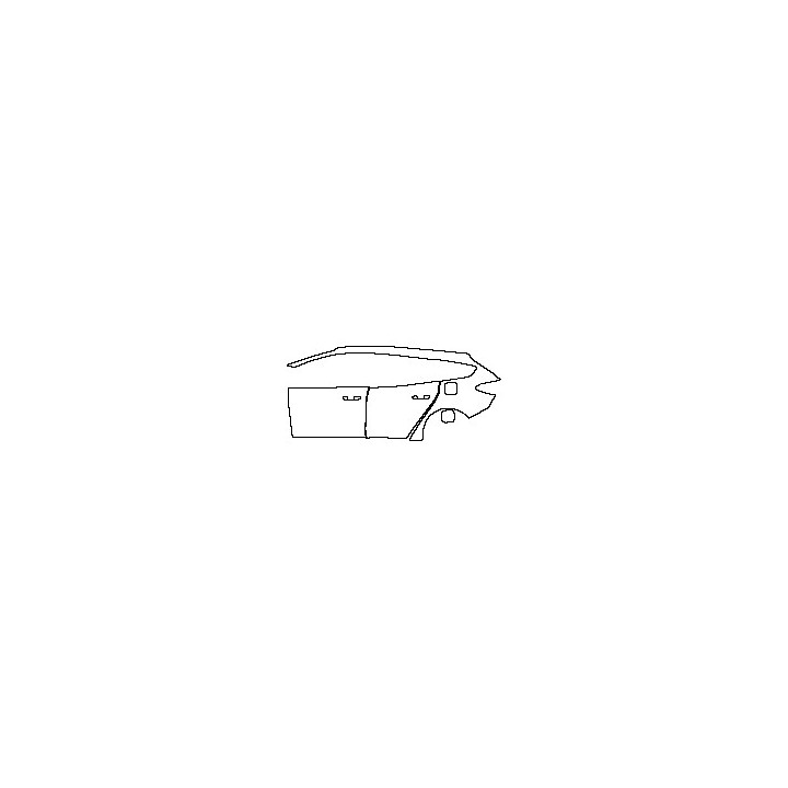 (left) Door+Rear Fender+Side Skirt