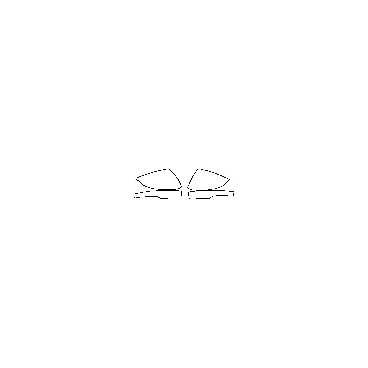 Ford Focus Hacthback 2023 - Mirror (for Left Hand Drive)