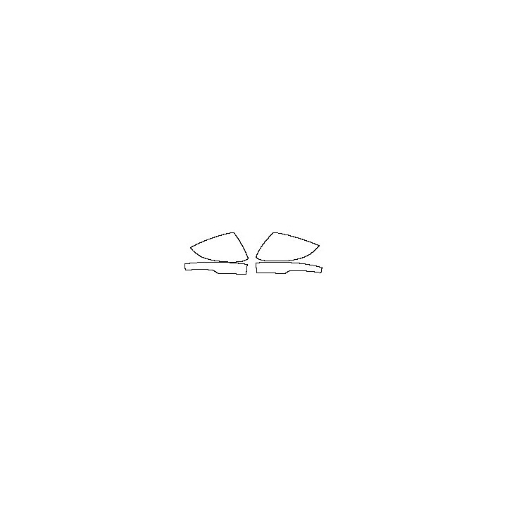 Ford Focus Hacthback 2023 - Mirror (for Right Hand Drive)