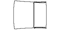 Fiat 500e 2 door 2021 - Roof (without atenna cut)