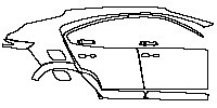 (right) Door+Rear Fender+Side Skirt