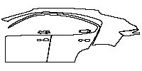 (left) Door+Rear Fender+Side Skirt