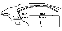 (right) Door+Rear Fender+Side Skirt