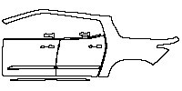 (left) Door+Rear Fender+Side Skirt