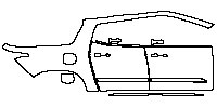(right) Door+Rear Fender+Side Skirt