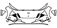 Geely Geely Galaxy L7 2023 - Bumper+Headlamp (with License plate opening)