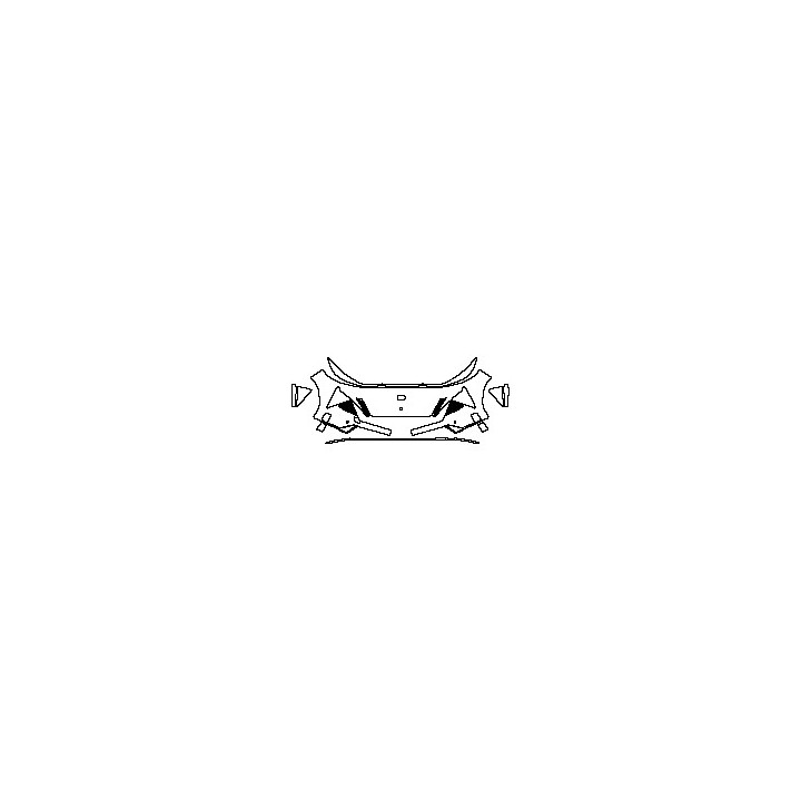 Geely Geely Galaxy L7 2023 - Bumper+Headlamp (without License plate opening)