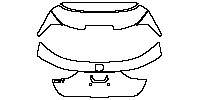 Honda City (BR) Hatchback 2021 - Trunk Lid (with ''CITY'' emblem)