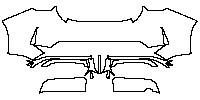 Honda City (TH) Hatchback 2021 - Rear Bumper