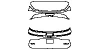 Hongqi E-HS9 Exterior 2021 - Trunk Lid (with''红旗'' ''中国一汽'' ''E-HS9'' model emblem)