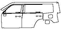 (left) Door+Rear Fender+Side Skirt