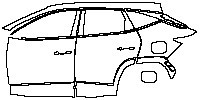 Hyundai Tucson (EU) Exterior 2021 - (left) Door+Rear Fender