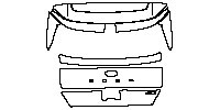 Hyundai Kona Electric Exterior 2024 - Trunk Lid (with ''KONA'' , ''Electric'' emblems)