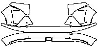 Hyundai Kona Electric Exterior 2024 - Rear Bumper (with 4 PDC)