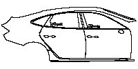 (right) Door+Rear Fender+Side Skirt